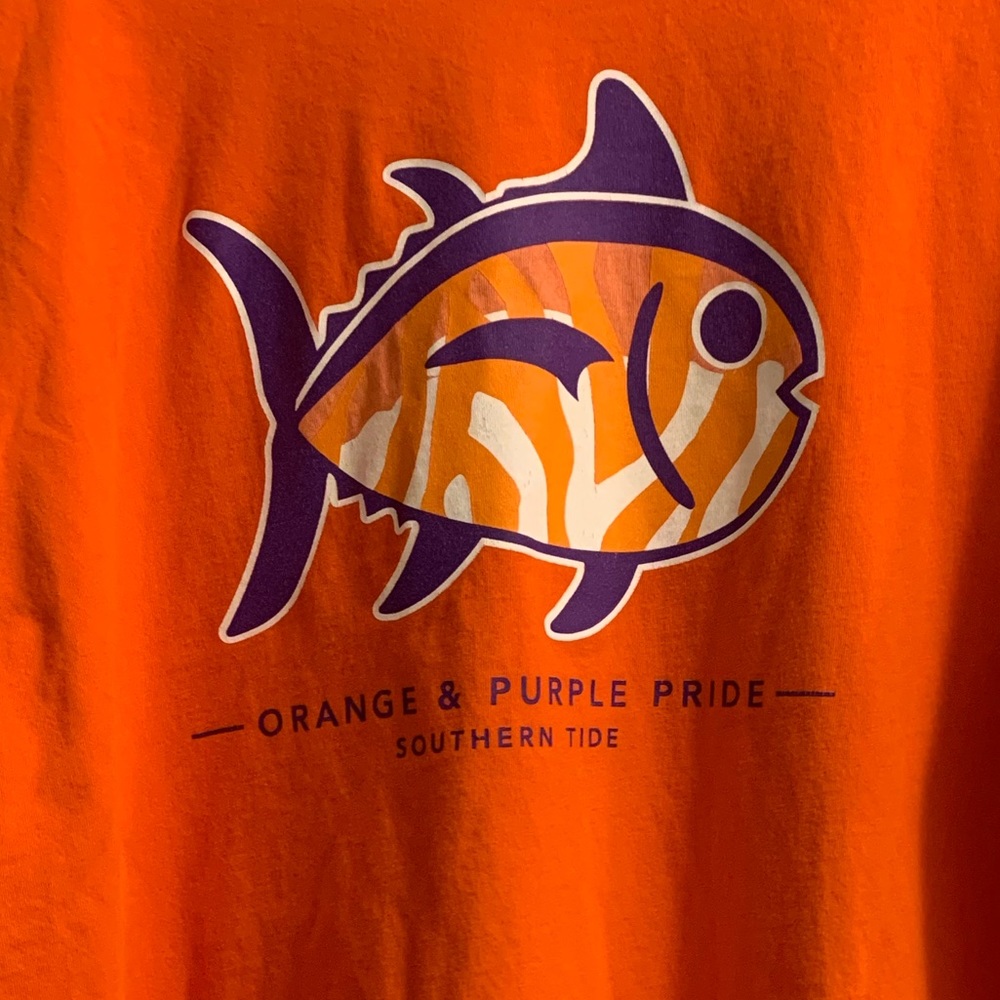 Mens Southern Tide Clemson T Shirt ~ Sz XL